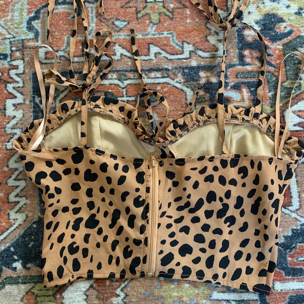 Cheetah print going out top!